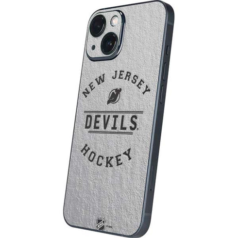 NHL New Jersey Devils Black Text iPhone 13 Mini Skin
