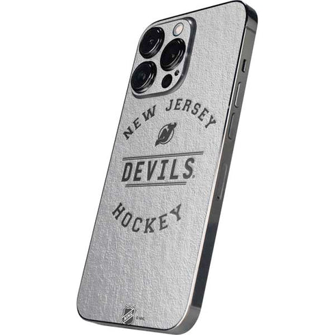 NHL New Jersey Devils Black Text iPhone 13 Pro Skin