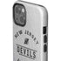 NHL New Jersey Devils Black Text iPhone 15 Plus Impact Case