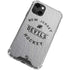 NHL New Jersey Devils Black Text iPhone 14 Plus Clear Case