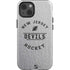 NHL New Jersey Devils Black Text iPhone 14 Impact Case