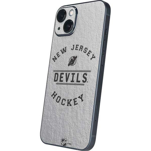 NHL New Jersey Devils Black Text iPhone 15 Plus Skin