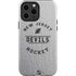 NHL New Jersey Devils Black Text iPhone 15 Pro Max Impact Case