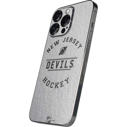 NHL New Jersey Devils Black Text iPhone 14 Pro Max Skin