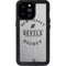 NHL New Jersey Devils Black Text iPhone 14 Pro Max Waterproof Case