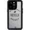 NHL New Jersey Devils Black Text iPhone 14 Pro Waterproof Case