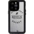 NHL New Jersey Devils Black Text iPhone 14 Pro Waterproof Case