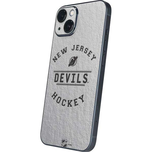 NHL New Jersey Devils Black Text iPhone 14 Skin