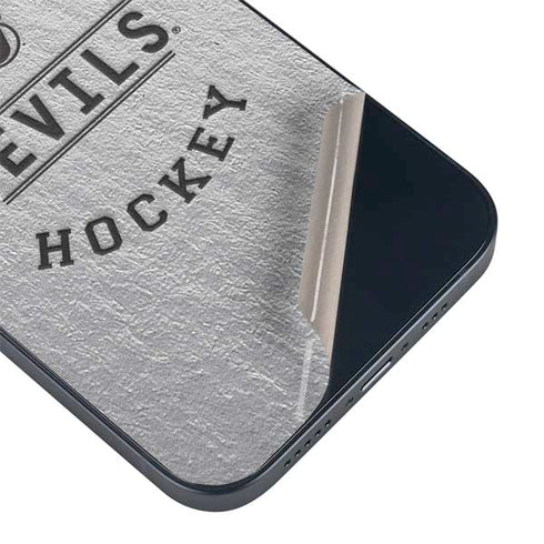 NHL New Jersey Devils Black Text iPhone 14 Skin