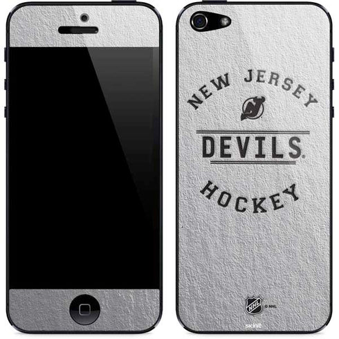 NHL New Jersey Devils Black Text iPhone 5/5s/5SE Skin