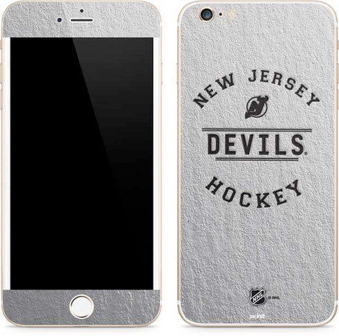NHL New Jersey Devils Black Text iPhone 6/6s Plus Skin