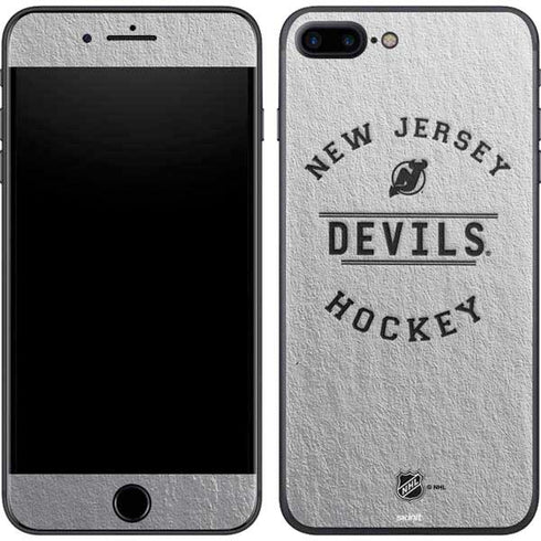 NHL New Jersey Devils Black Text iPhone 8 Plus Skin