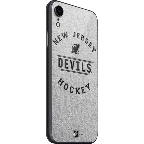 NHL New Jersey Devils Black Text iPhone SE (2nd & 3rd Gen) Skin
