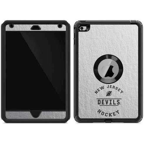 NHL New Jersey Devils Black Text Otterbox Defender iPad Skin