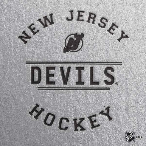 NHL New Jersey Devils Black Text PS4 Controller Skin