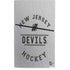 NHL New Jersey Devils Black Text PS5 Slim Digital Edition Console Skin