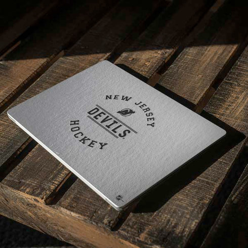 NHL New Jersey Devils Black Text Surface Laptop 2 Skin