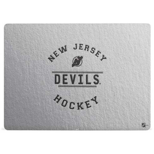 NHL New Jersey Devils Black Text Surface Laptop 3 13.5in Skin