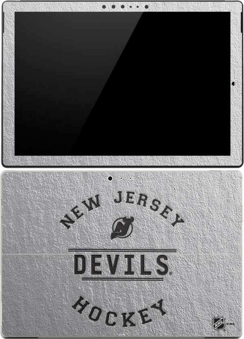 NHL New Jersey Devils Black Text Surface Pro 4 Skin