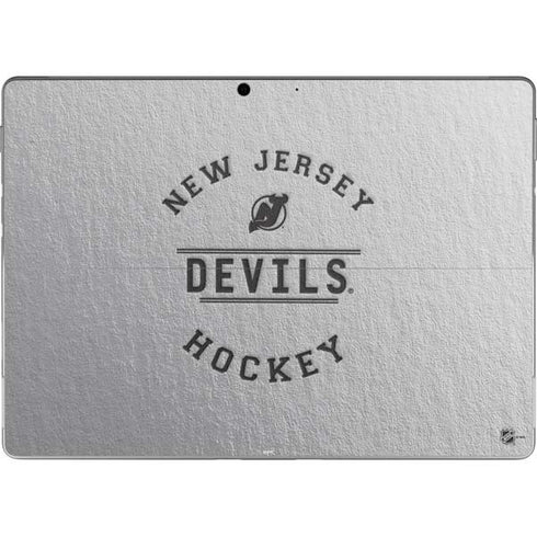NHL New Jersey Devils Black Text Surface Pro 9 Skin