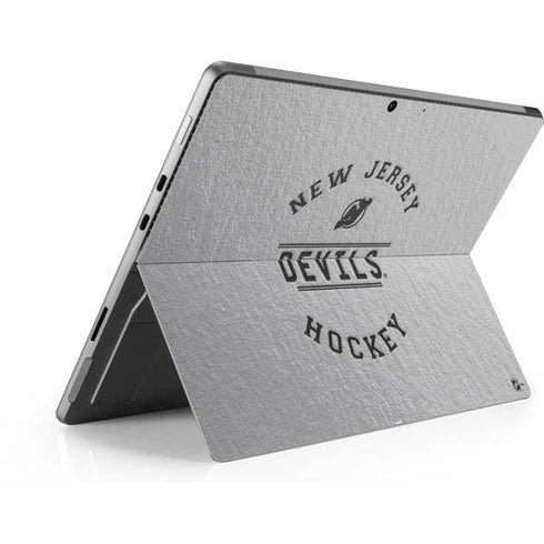 NHL New Jersey Devils Black Text Surface Pro 9 Skin
