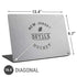 NHL New Jersey Devils Black Text Universal Laptop 16.6in (13.4 x 9.7in) Skin