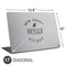 NHL New Jersey Devils Black Text Universal Laptop 17in (13.8 x 10in) Skin