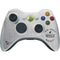 NHL New Jersey Devils Black Text Xbox 360 Wireless Controller Skin