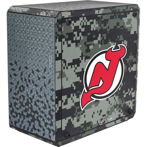 NHL New Jersey Devils Camo Cooler Master MasterBox Q300L Mini Tower Skin