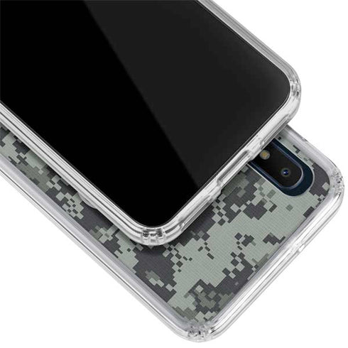 NHL New Jersey Devils Camo Galaxy A10e Clear Case