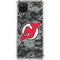 NHL New Jersey Devils Camo Galaxy A12 Clear Case