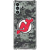 NHL New Jersey Devils Camo Galaxy A13 5G Clear Case