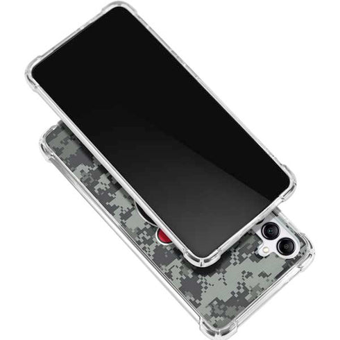 NHL New Jersey Devils Camo Galaxy A15 5G Clear Case