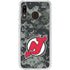 NHL New Jersey Devils Camo Galaxy A20 Clear Case