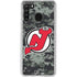 NHL New Jersey Devils Camo Galaxy A21 Clear Case