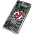 NHL New Jersey Devils Camo Galaxy A21 Clear Case