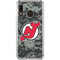 NHL New Jersey Devils Camo Galaxy A30 Clear Case