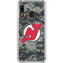 NHL New Jersey Devils Camo Galaxy A30 Clear Case