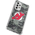 NHL New Jersey Devils Camo Galaxy A33 5G Clear Case