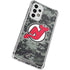 NHL New Jersey Devils Camo Galaxy A53 5G Clear Case