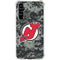 NHL New Jersey Devils Camo Galaxy A54 5G Clear Case