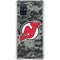 NHL New Jersey Devils Camo Galaxy A71 5G Clear Case