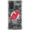 NHL New Jersey Devils Camo Galaxy A72 5G Clear Case