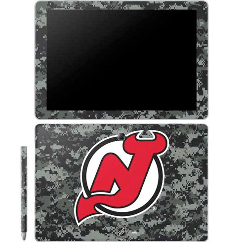 NHL New Jersey Devils Camo Galaxy Book 12in Skin