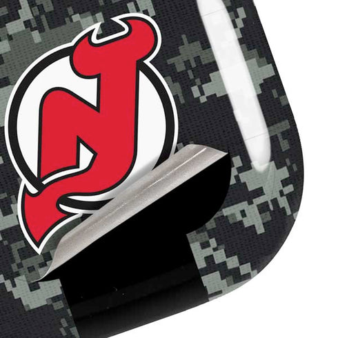 NHL New Jersey Devils Camo Galaxy Buds Pro Skin