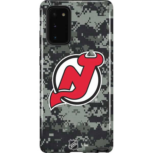 NHL New Jersey Devils Camo Galaxy Note20 5G Pro Case