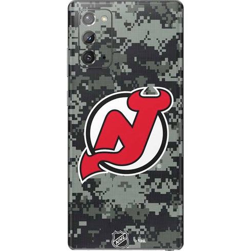 NHL New Jersey Devils Camo Galaxy Note20 5G Skin