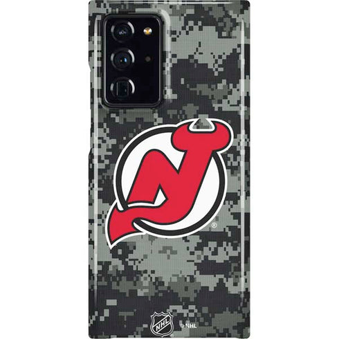 NHL New Jersey Devils Camo Galaxy Note20 Ultra 5G Lite Case