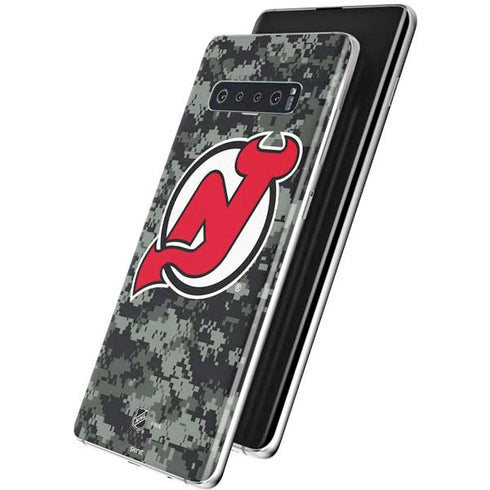 NHL New Jersey Devils Camo Galaxy S10 Plus Skin