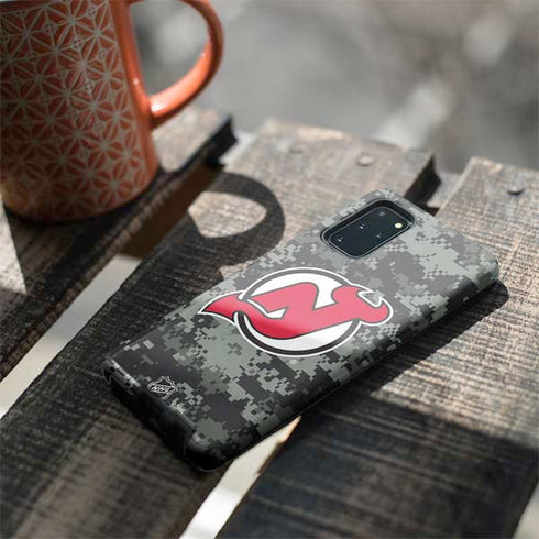 NHL New Jersey Devils Camo Galaxy S20 Plus Pro Case